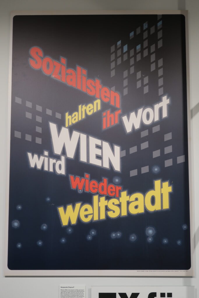 Politisches Plakat Wien-Museum