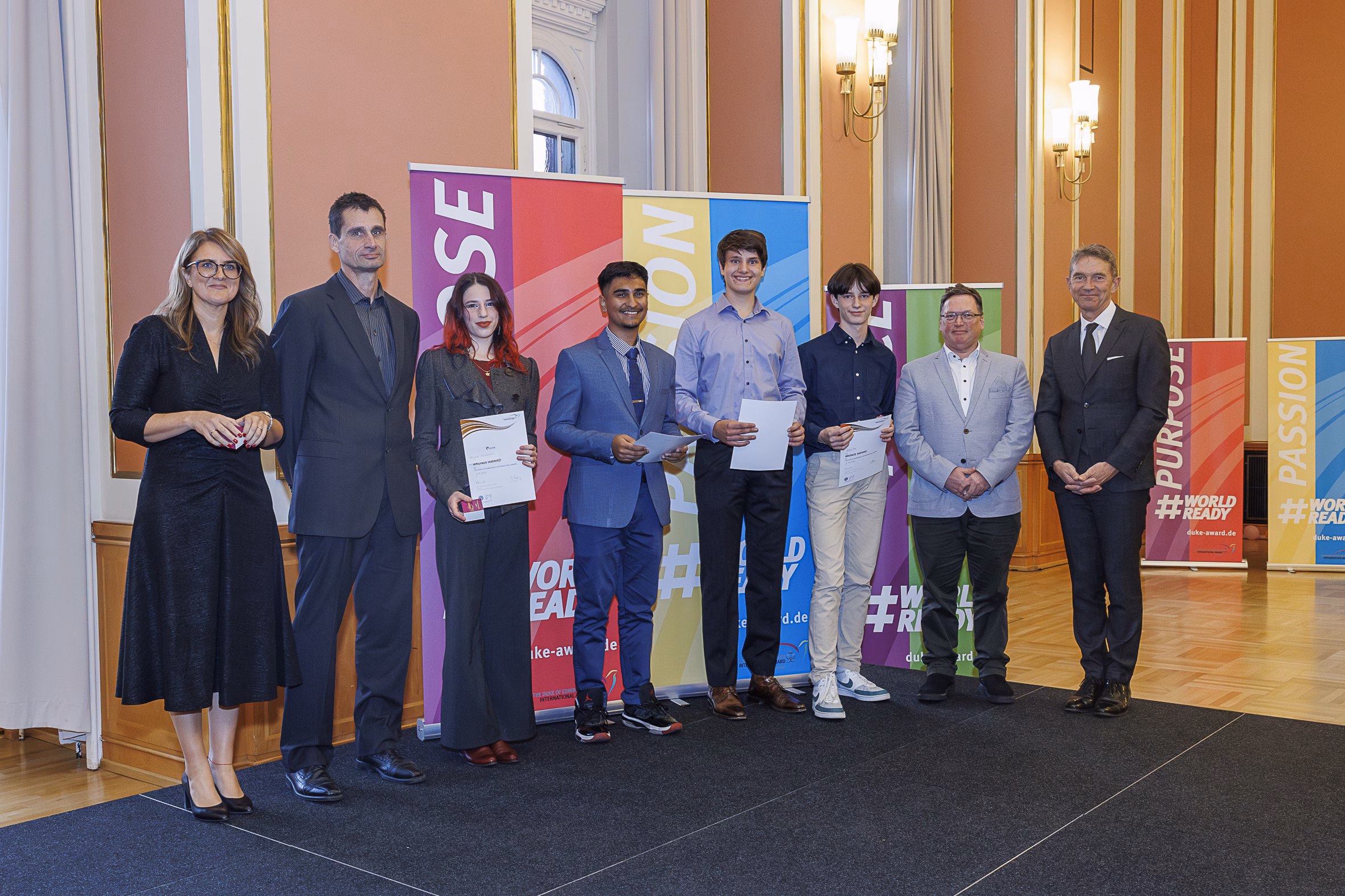 DUKE Award Feier im Roten Rathaus