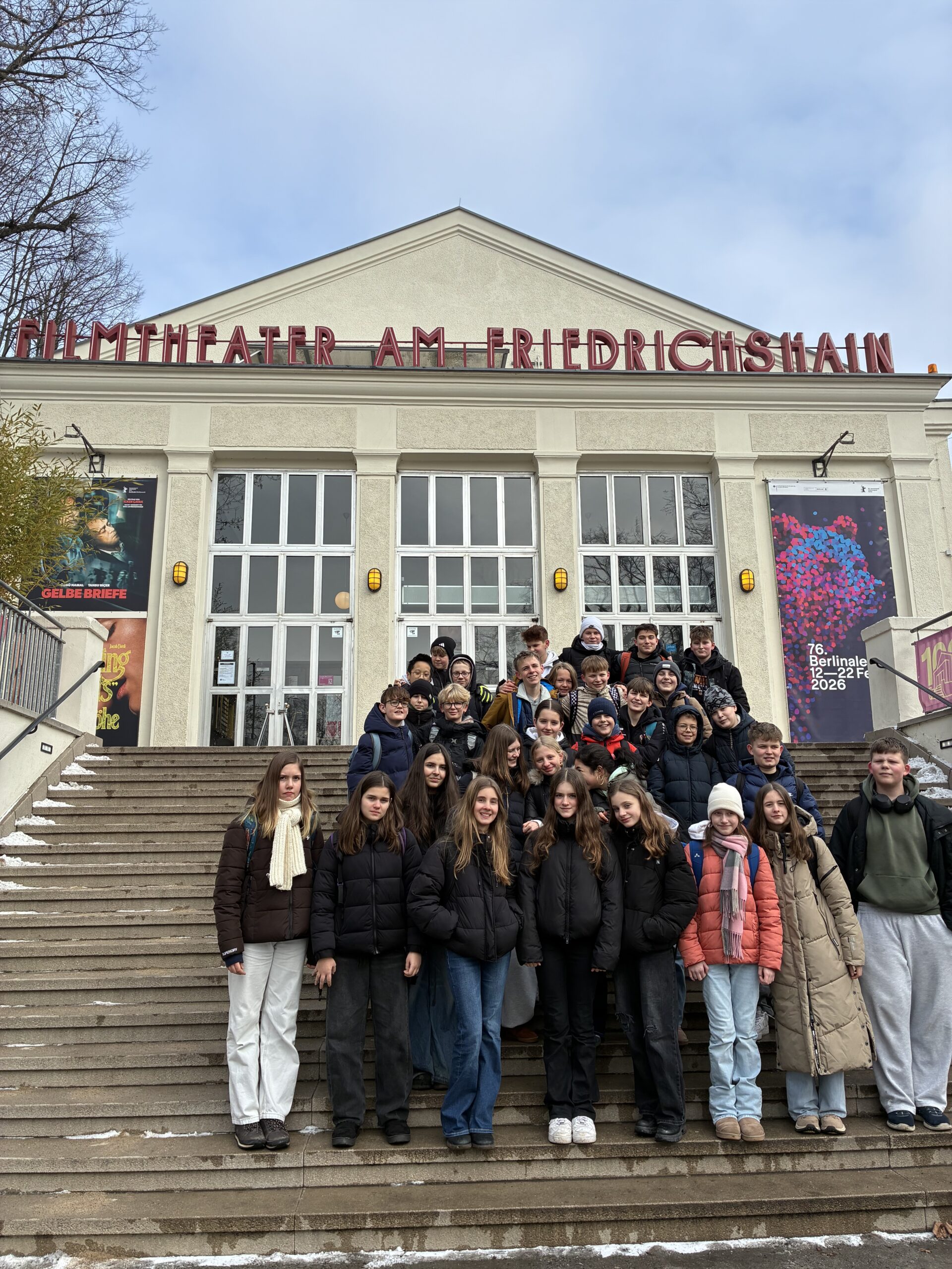 Berlinale Besuch der Klasse 7c