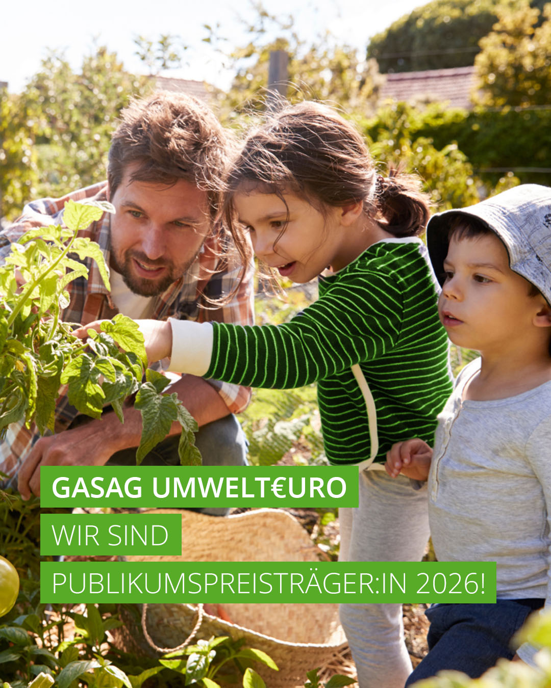 Preisträger beim GASAG Umwelt€uro